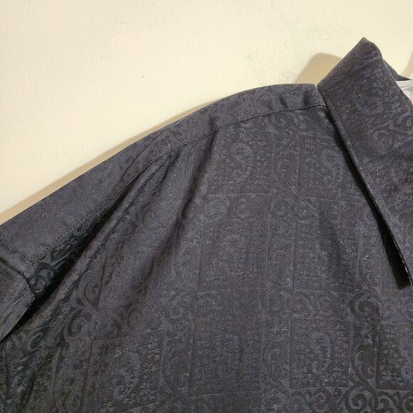 Robert Graham flip cuff paisley print button front long sleeve shirt men sz 4XL - Picture 12 of 13